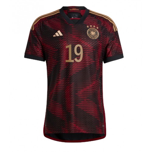 Lacne Muži Futbalové dres Nemecko Leroy Sane #19 MS 2022 Krátky Rukáv - Preč